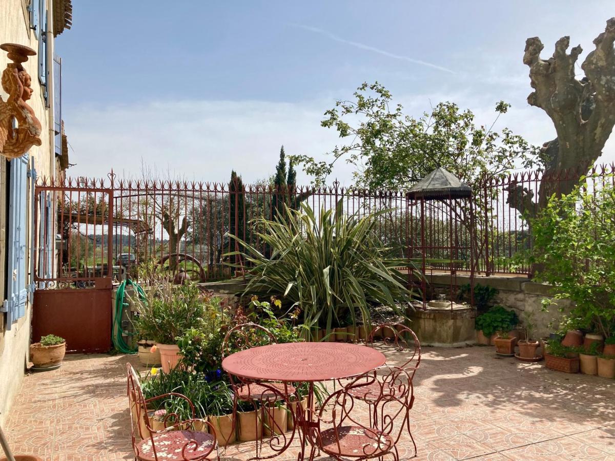 Le Relais D'Affiac Bed & Breakfast Peyriac-Minervois Bagian luar foto